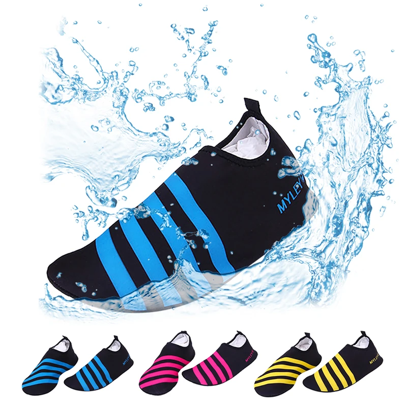 

Summer Water Shoes Beach Slippers Aqua Shoes Swimming Diving Socks Non-slip Sneakers Men Women Fitness Barefoot Shoes