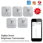 Смарт-датчик влажности и температуры Tuya Smart ZigBee 3.0