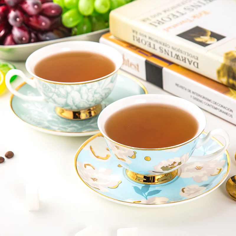 Керамическая чашка для чая фарфоровые розы роскошная креативная скандинавский