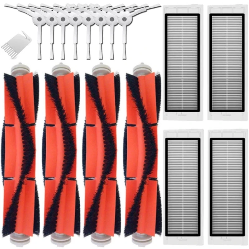 

Основная щетка фильтры боковым щеткам обеспечен аксессуары Подходит для Xiaomi Roborock S50 робот-пылесос запчасти