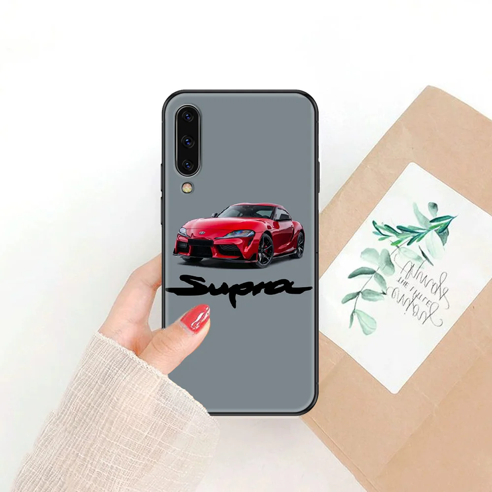 

Brand Toyotas Car Phone case For Samsung Galaxy A 3 5 7 8 10 20 21 30 40 50 51 70 71 E S 2016 2018 4G black painting bumper soft