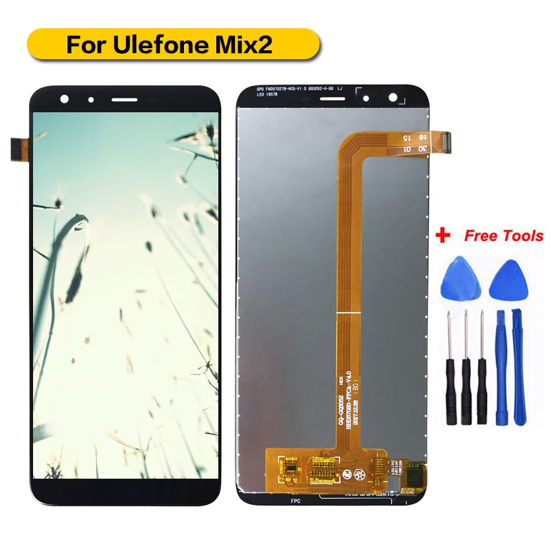 5 7 &quotдля Ulefone Mix2 ЖК-дисплей с сенсорным экраном в сборе для мобильного телефона Mix