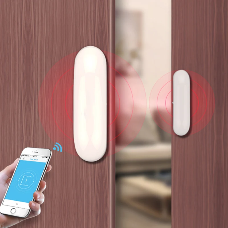 FrankEver умный дом Безопасность Wifi датчик для двери окон Tuya Smart Life приложение