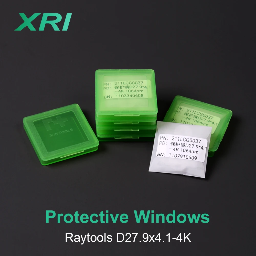 

10 шт./лот Raytools волоконная лазерная защита объектива Windows 27,9x4,1 1064nm 211LCG0037