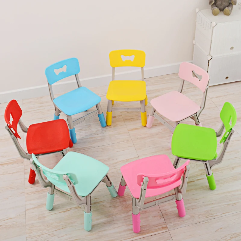 Детский Пластиковый Маленький стул Съемный табурет портативный открытый