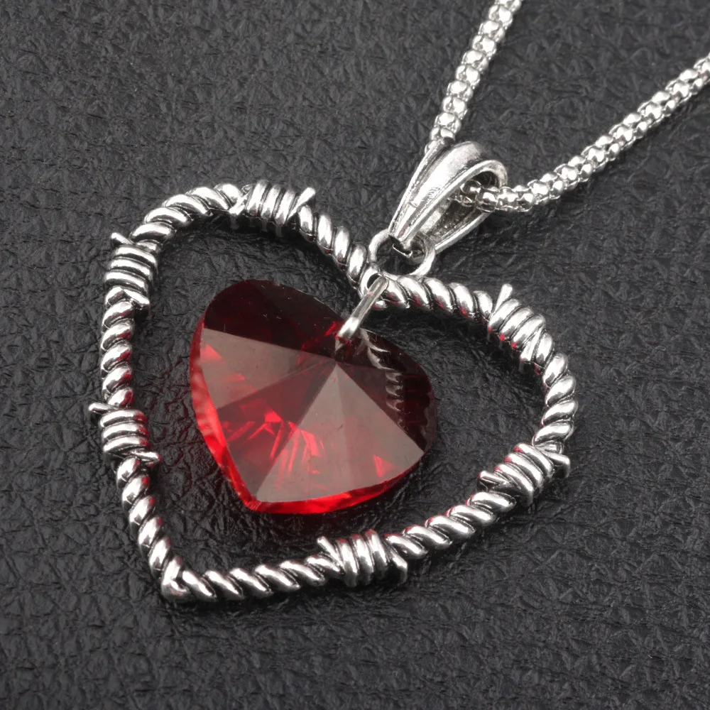 Модные пленка Шарм ювелирные изделия Титаник сердце Морское ожерелье украшенные