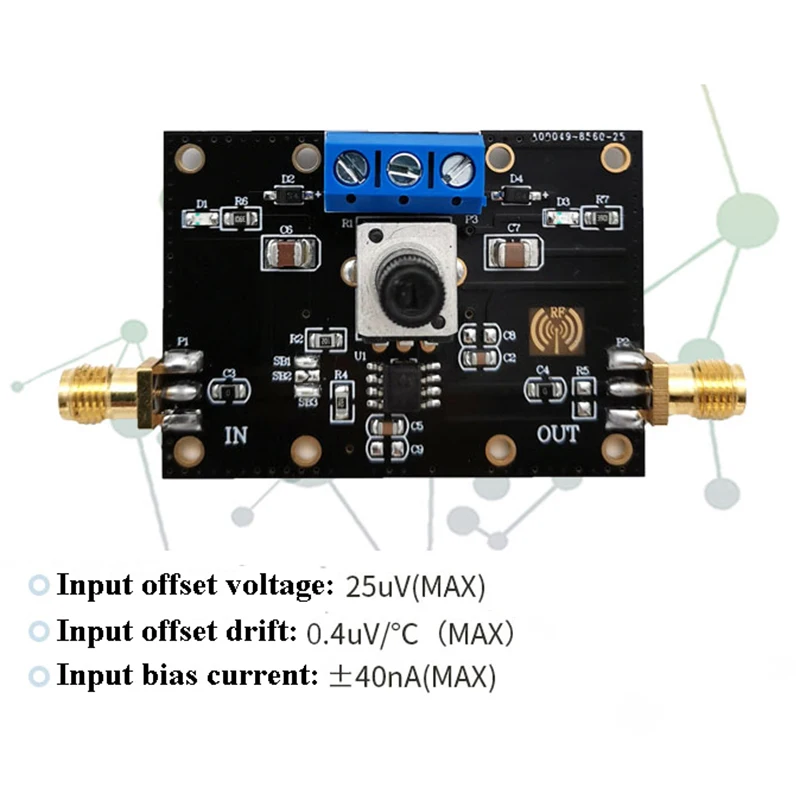 OP37 малошумный Высокоточный операционный усилитель OP AMP модуль температурный
