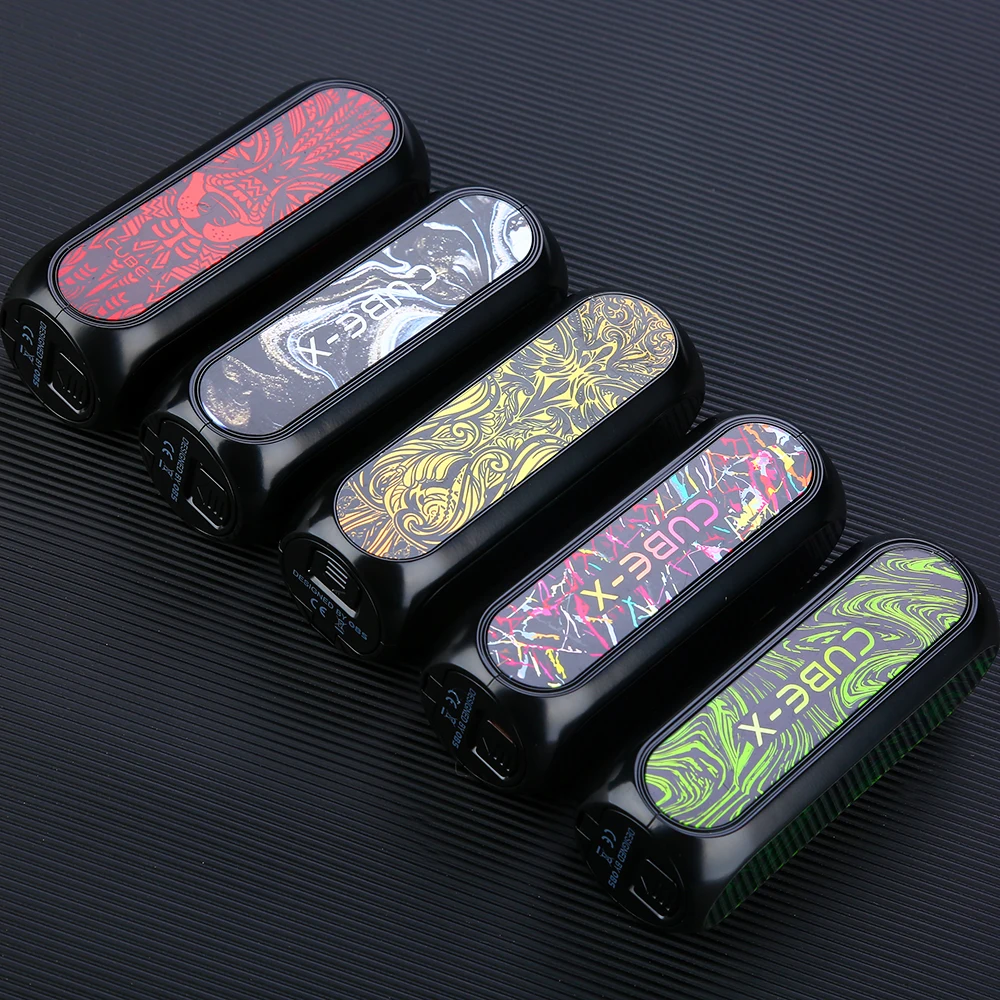 Оригинальный бокс-мод OBS Cube X 80 Вт VW с питанием от аккумулятора 18650 для вейпа