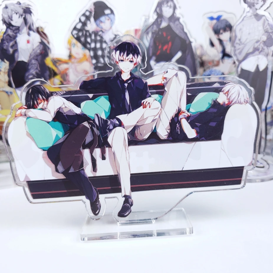 Аниме Токийский Гуль канеки Кен тука киришима фигурка на акриловой подставке