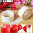 200 воздушный шар в горошек Стикеры воздушный шар фиксированный зажим с принтом цифр и букв; С балон клея Зажим Папка лента День рождения украшения для детской комнаты