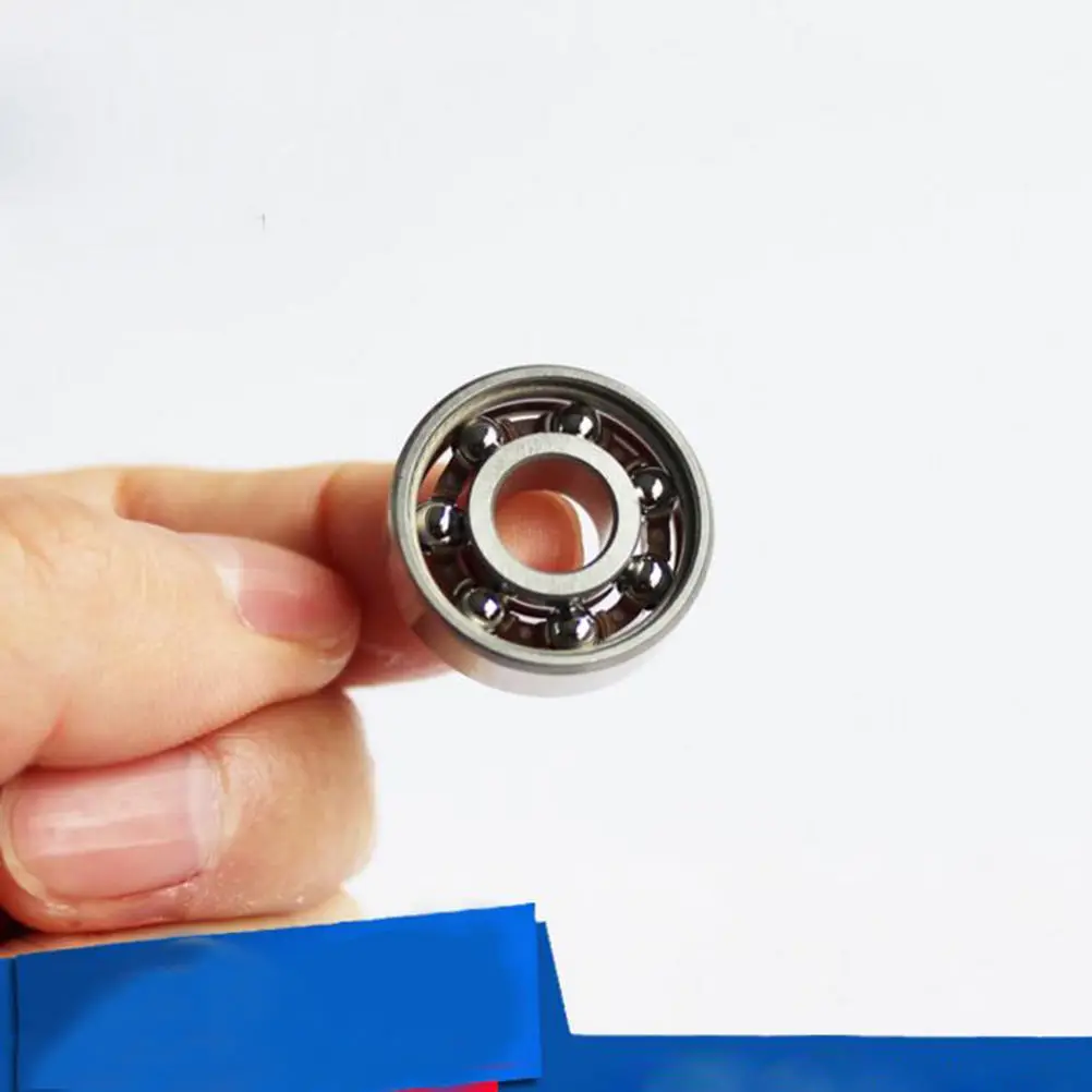 

1PCS Stainless Steel Metal For fidget spinner Hand Relieves Anti Stress Bearing Bearing Finger Spinner Hand Spinner toy