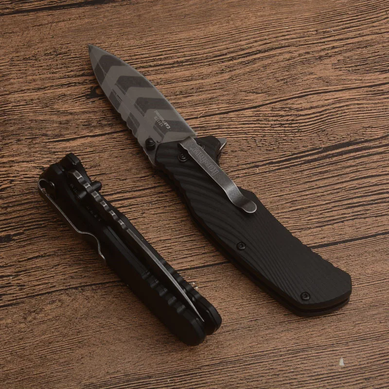 

Kershaw Trace 1311 Tactical Folding Knife Titanium Blade ABS Handle 58HRC Outdoor Camping Hunting Survival Pocket EDC Tools