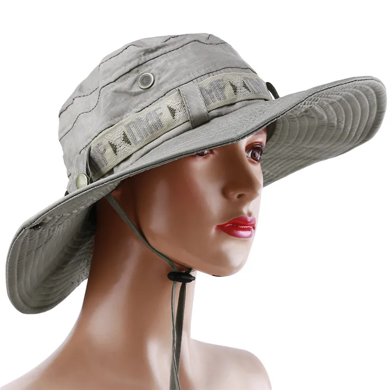Одноцветные солнцезащитные шапки для мужчин уличная рыболовная Кепка с широкими