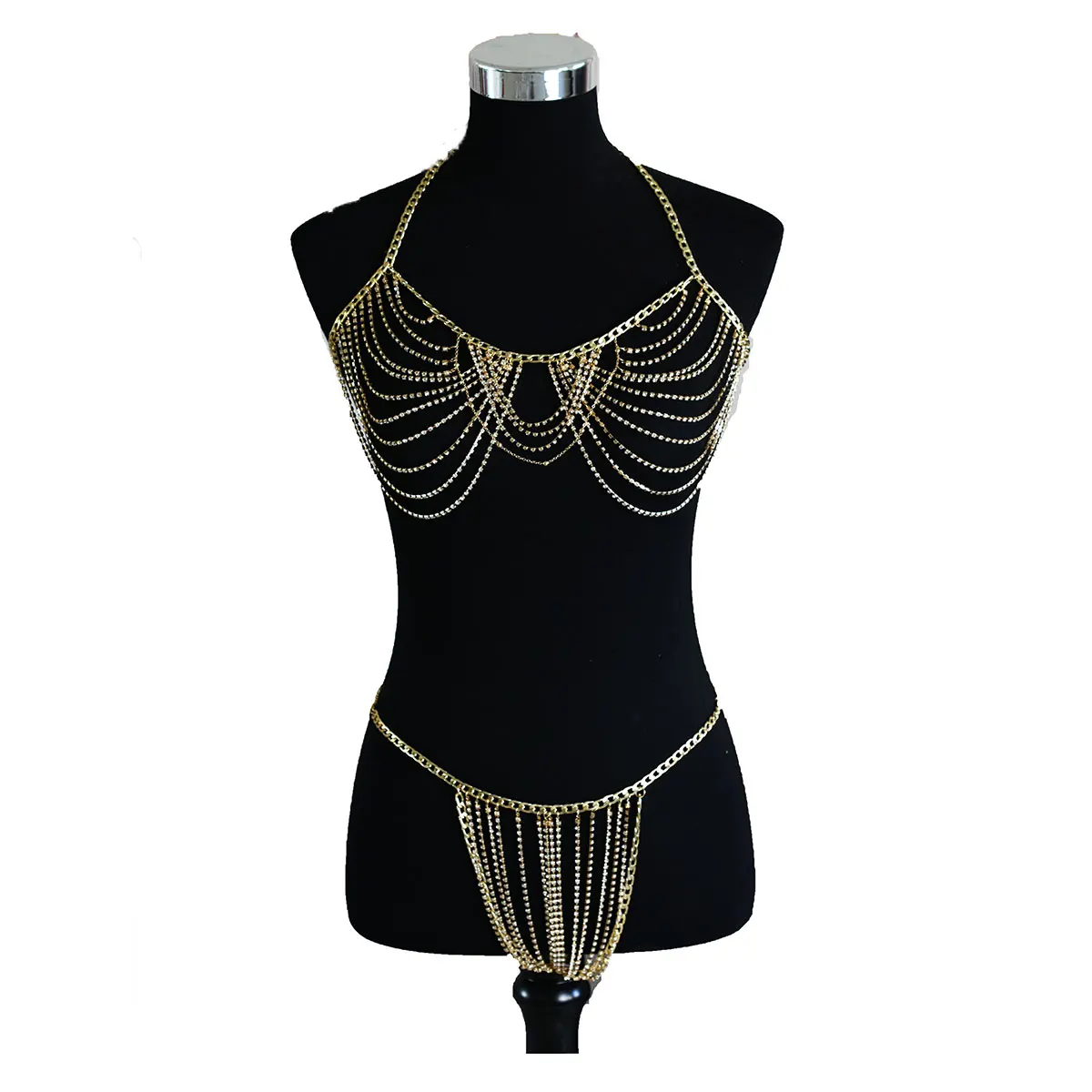 Платье стразы ювелирные изделия для тела юбка женщин подарки девушке