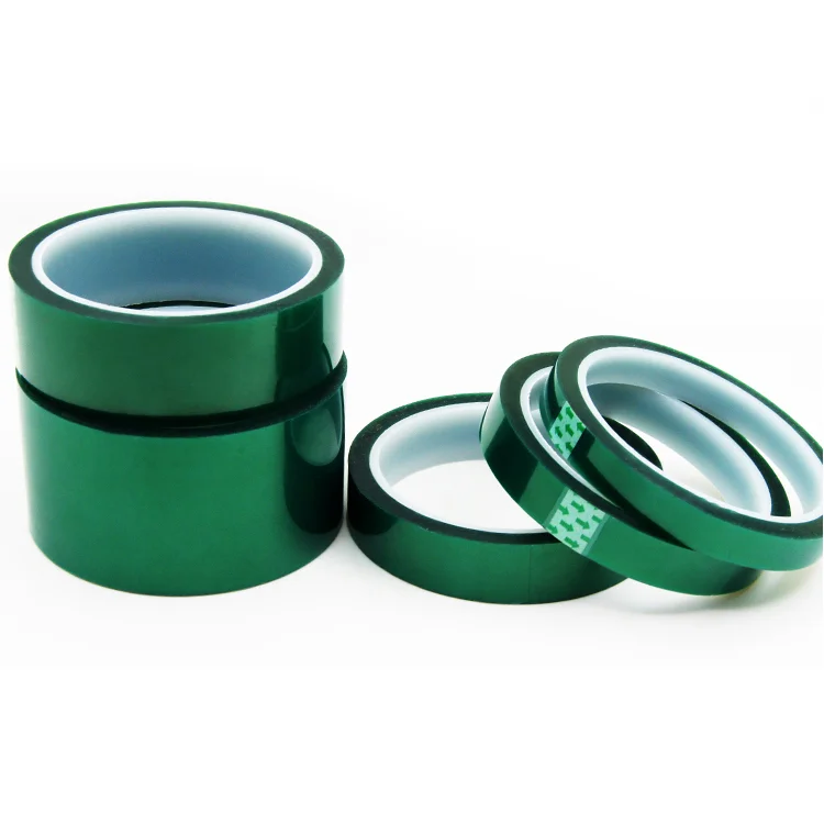 

15mm x 33m Green PET Film Tape High Temperature Heat Resistant PCB Solder SMT Plating Shield Spray Paint Insulation Protection