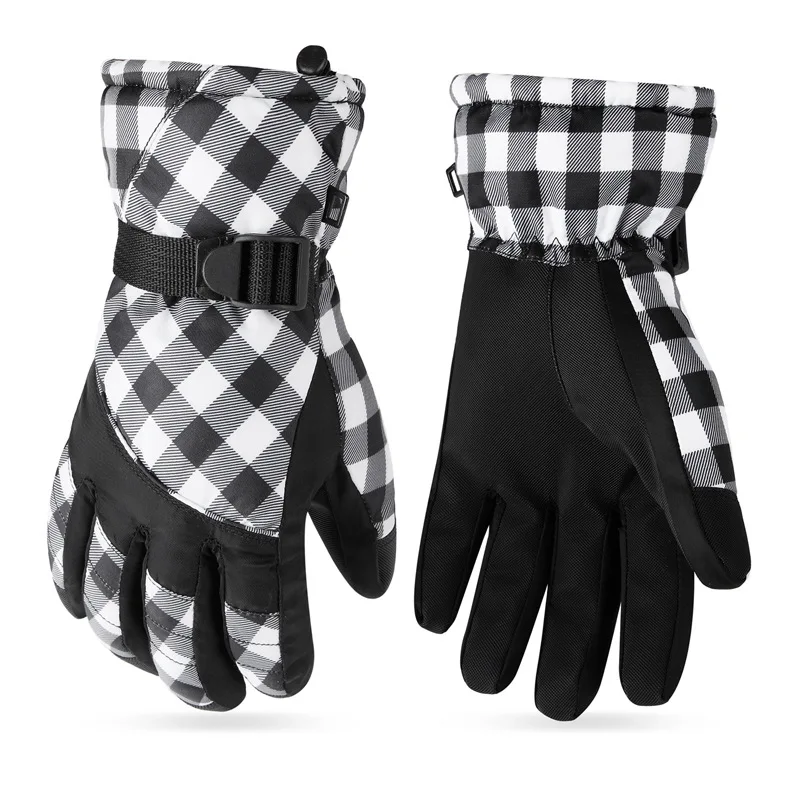 1 пара взрослых водонепроницаемые Зимние перчатки для подледной рыбалки плюс