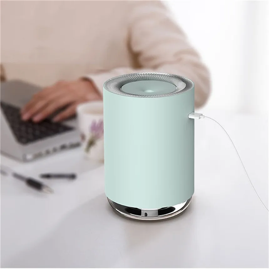 kongyide 2019 USB Car Humidifier Air Purification Colorful LED Household Lamp |