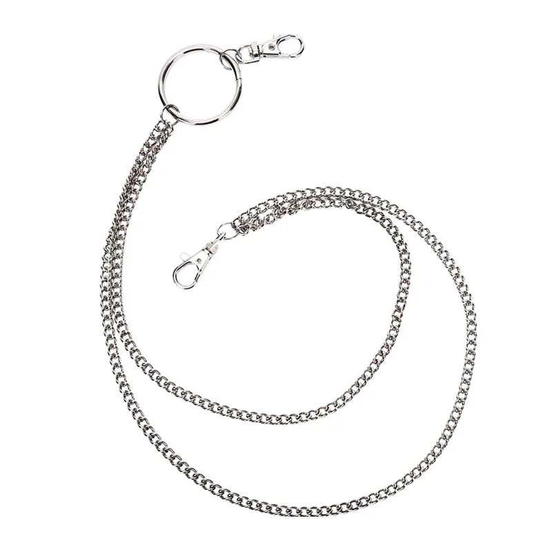 2 слоя 58 см Рок Хип хоп панк брюки хипстерские брелки уличное большое кольцо авто