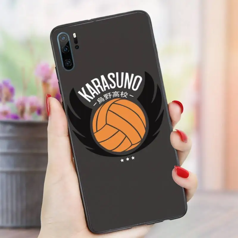 

Haikyuu Karasuno Nekoma volleyball Phone Case For Huawei honor Mate P 10 20 30 40 i 9 8 pro x Lite smart 2019 nova 5t