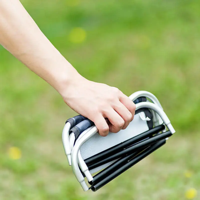 Складной стул Zenph из алюминиевого сплава ультра-портативный светильник для