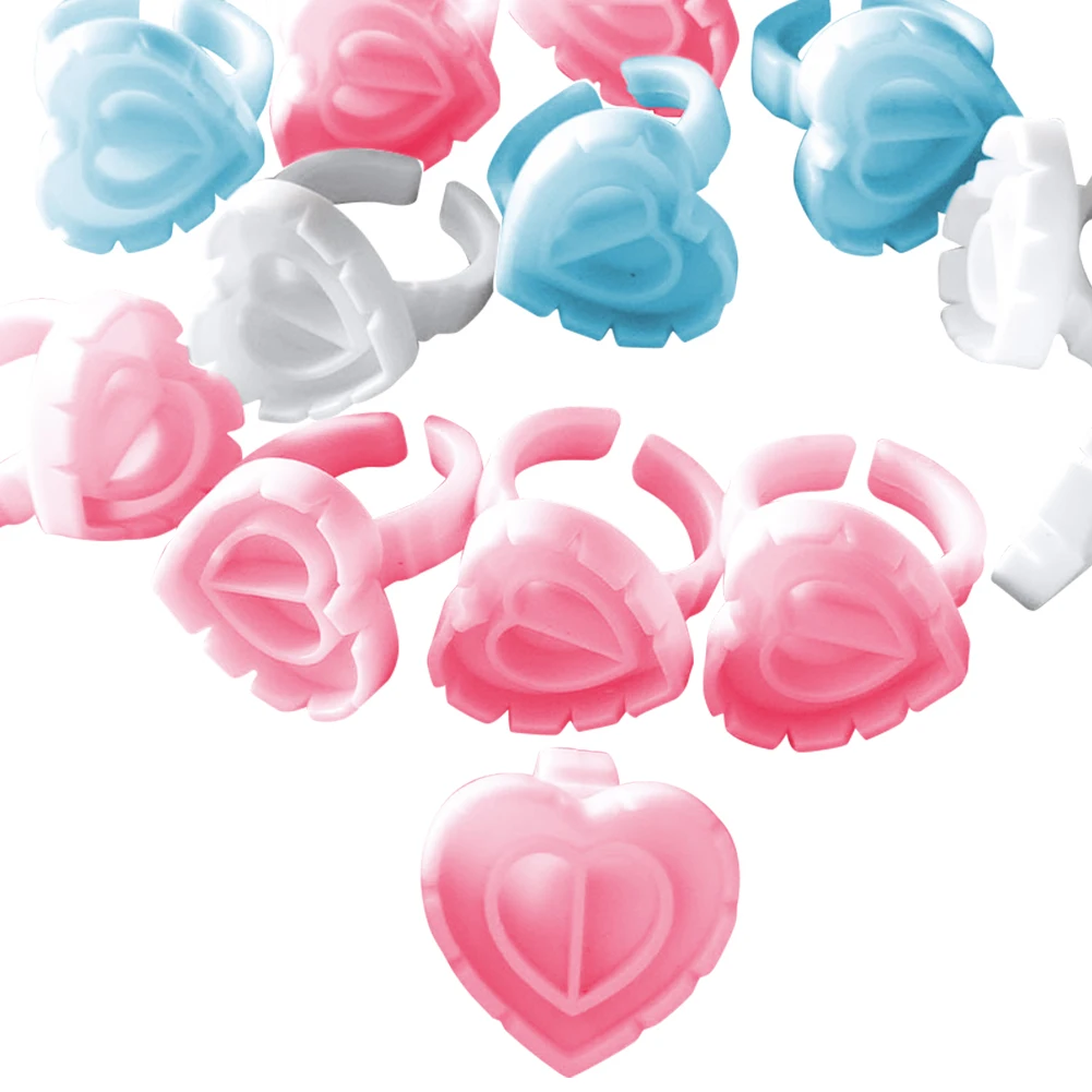 Клей для ресниц держатель одноразовый контейнер клея держателем в виде кольца