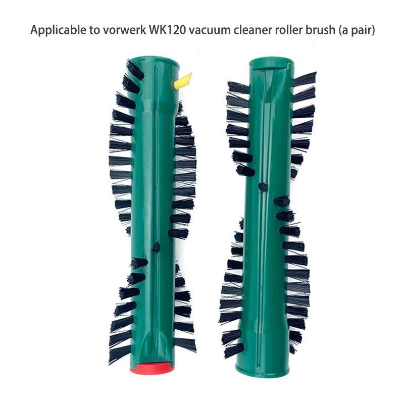 2 шт. er роликовый набор кистей для уборки головки Vorwerk VK118 VK120 VK121 VK122 Запчасти