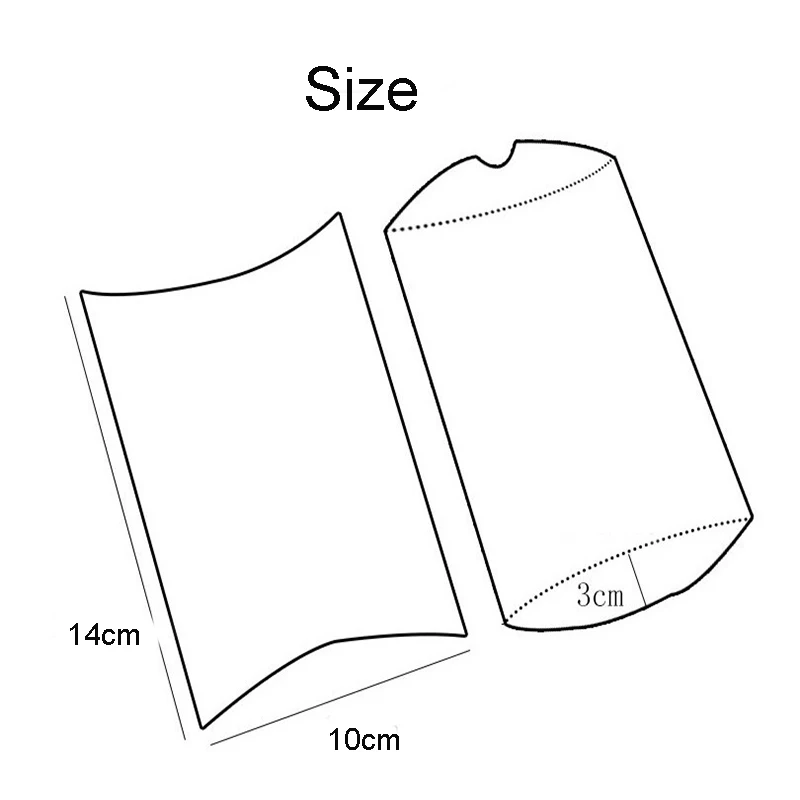4 шт. Рождественский орнамент олень/медведь бумажная коробка конфет подушка для