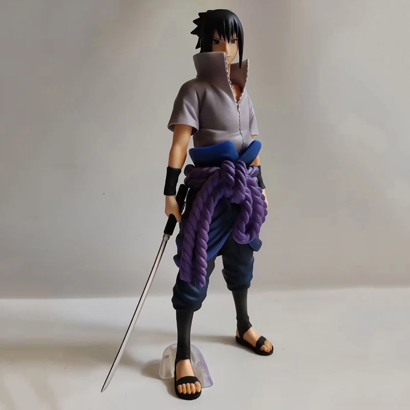 29cm Naruto Uchiha Sasuke Anime Action Figure PVC Large Assembly Sasuke ... - H65b5806e05744550bfa9151c79a4fb78U