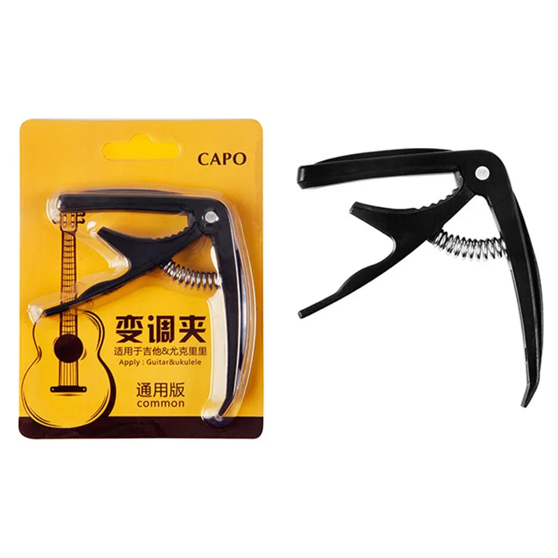 Укулеле гитара Capo зажим пластиковая с одной рукой быстрая замена для