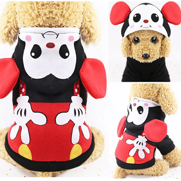 

Милая одежда для домашних животных, мягкая одежда с рисунком животных, Классическая Милая удобная одежда для кошек и собак