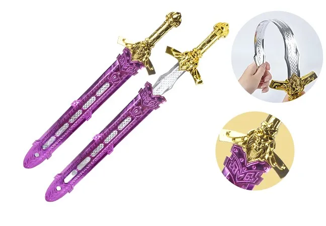Детский Меч пластиковые игрушки мечи пистолеты меч синего дракона шаньфан показ