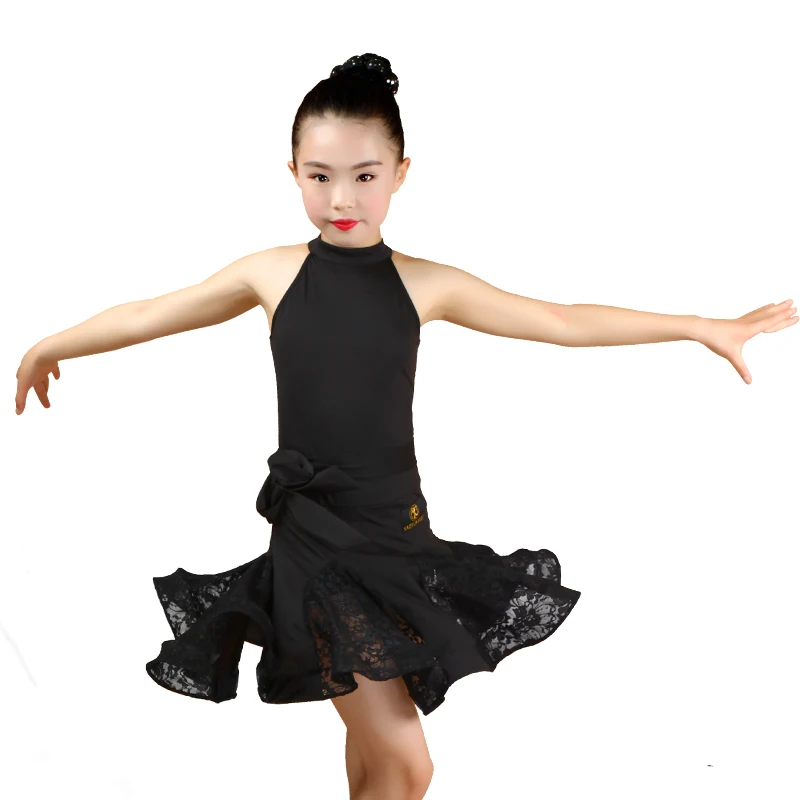 Кружевная бальная одежда для латиноамериканских танцев современное