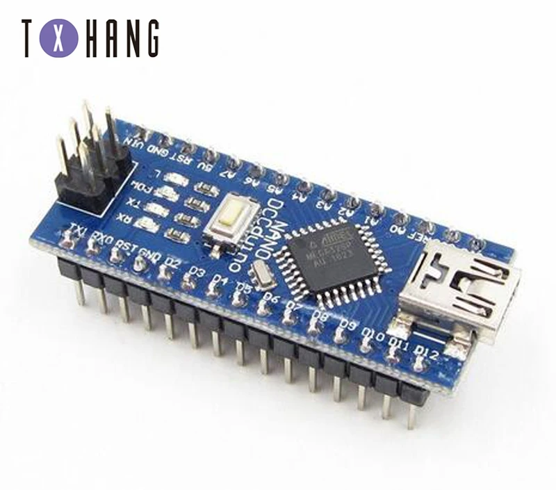 Микроконтроллер Nano V3.0 ATmega168 / 328P 5 В 16M для Arduino ATF с Загрузчиком совместимая Плата
