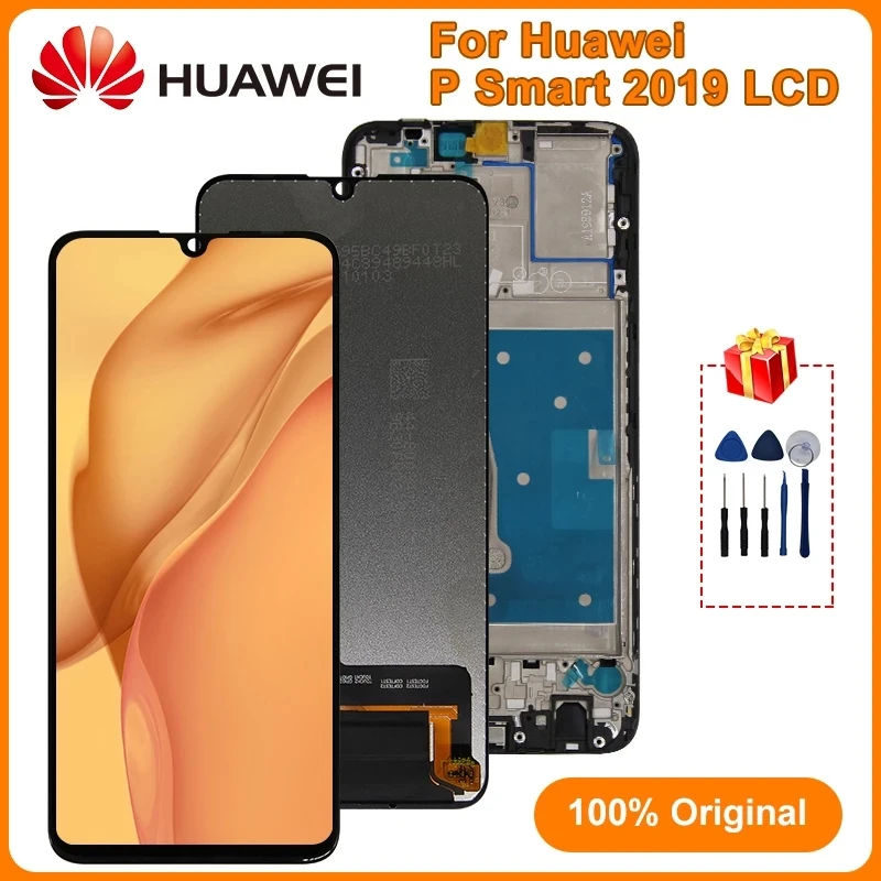 6 21 &quotдля Huawei P Smart 2019 ЖК дисплей сенсорный экран дигитайзер для сборки POT L21 LX3 LX1