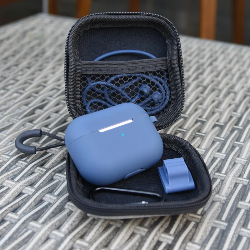 5 в 1 Наушники Аксессуары для Airpods Pro силиконовый защитный чехол тонкий мягкий с