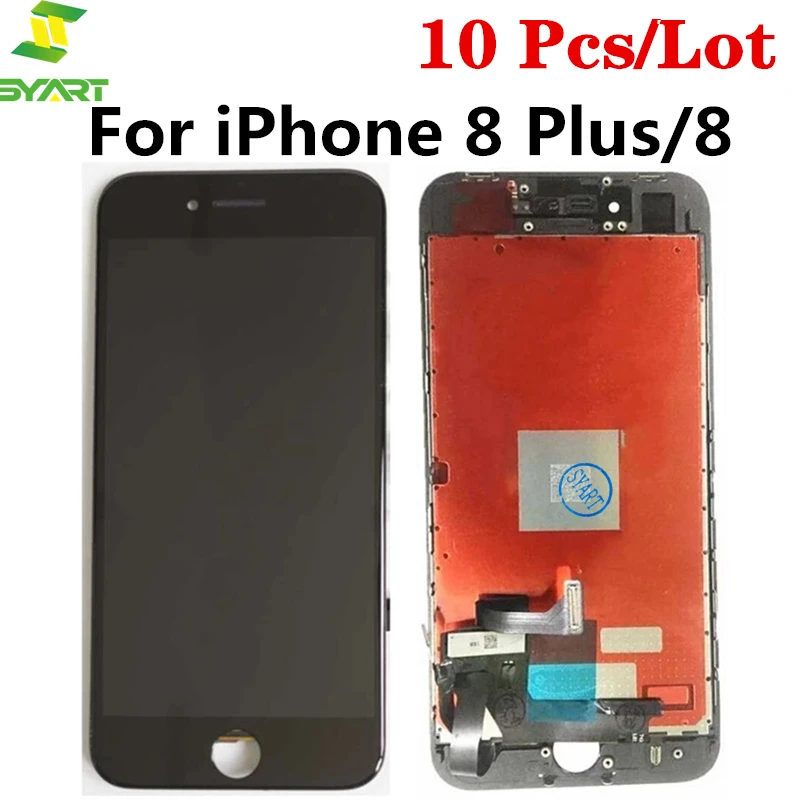 5 шт./лот ЖК-дисплей для iPhone 8 Plus сенсорный дигитайзер сборка Замена ЖК-экран |