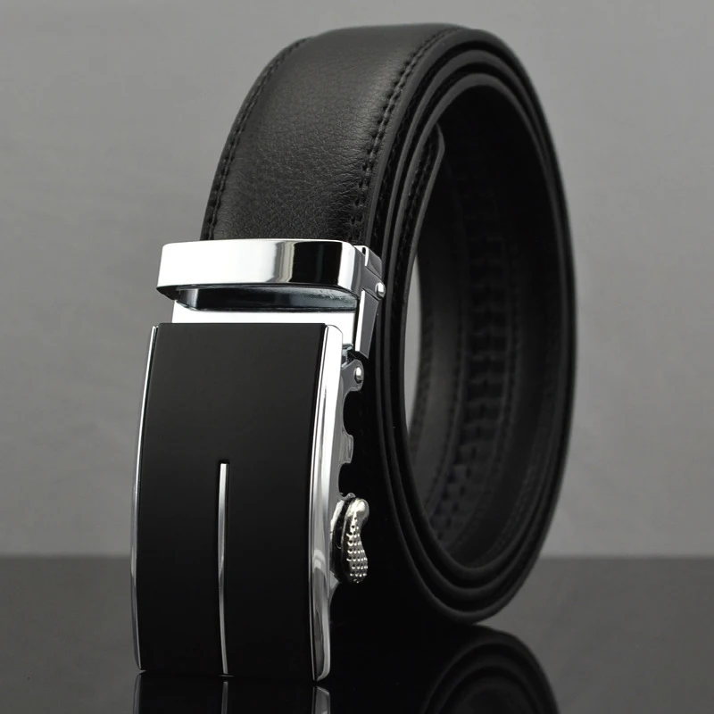 

HJones New Leather Belt Adjustable Ring Fashion Style Buckle Premium Luxury Strap for Business Classis Man Belt HJ0257