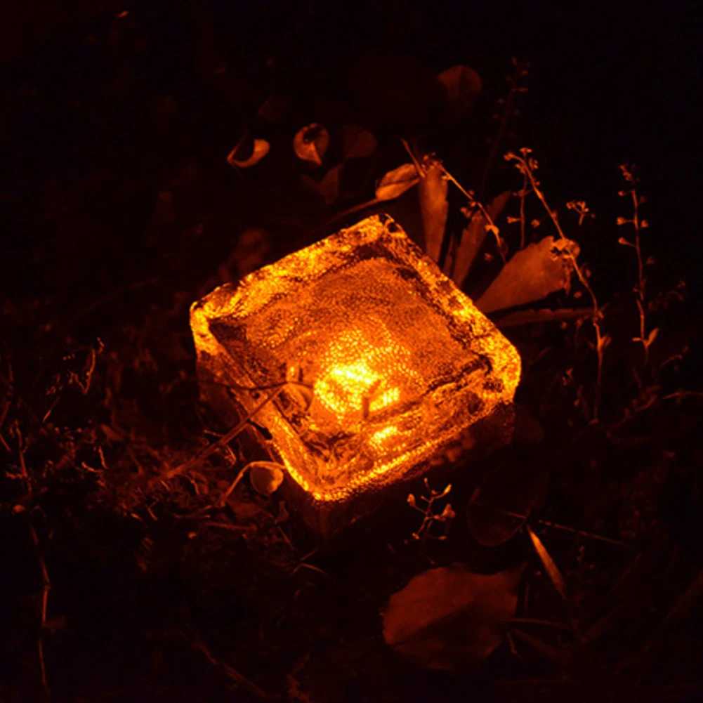 

Outdoor Solar Light Led Courtyard Lawn Ice Floor Buried Lighting Control Ip68 Waterproof Garden Decoration Landscape Lighting