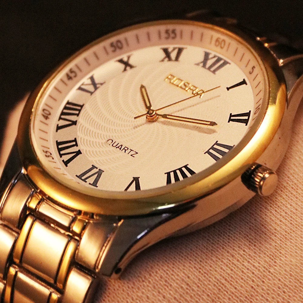 Мужские стальные кварцевые наручные часы relojes hombre мужские часы s серебро золото классические relogio masculino часы erkek kol saati