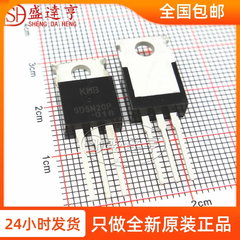 

10 шт./лот KHB9D5N20P 9D5N20P 9.5A 200V TO220 DIP MOSFET транзистор, новый оригинальный фотоэлектрический