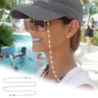 Жемчужная Маска цепочка на шею для Для женщин мужские Cuelga Mascarillas держатель очки, очки для чтения, металлические цепочка для солнцезащитных очков шнурки