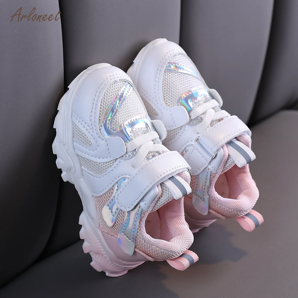 

New Kids Sneakers Children's Sports Shoes New 2020 Spring Boys Girls Mesh Shoes Cute Baby Toddler Casual Shoes