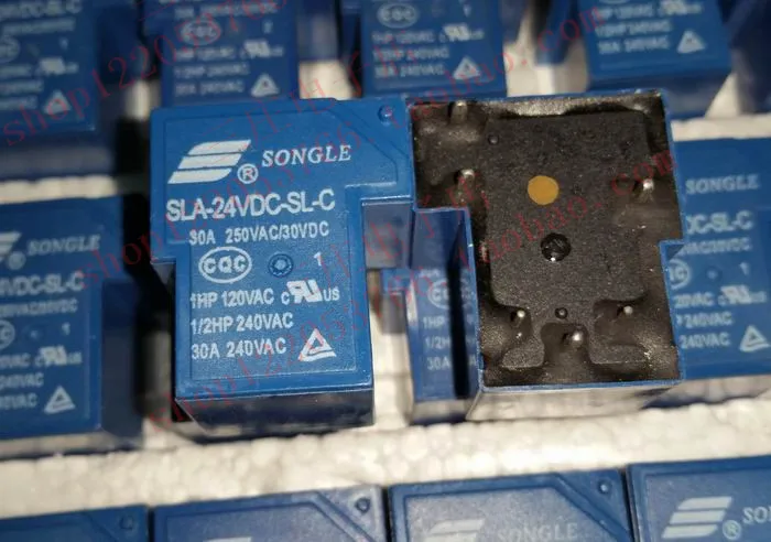 

20PCS/LOT Relay SLA-24VDC-SL-C T90-1C-24V-6P