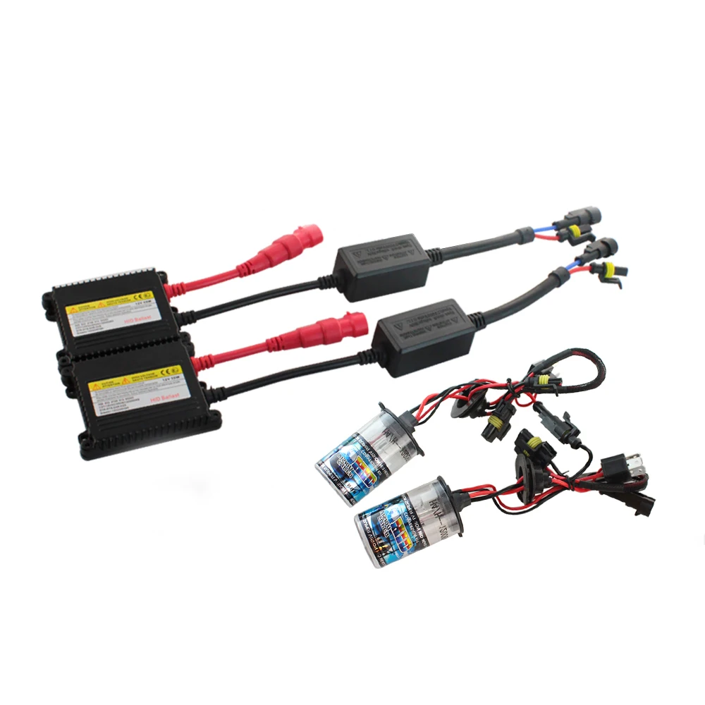Ксенон H7 35 Вт 55 Тонкий балласт комплект HID ксеноновая фара Лампа 12 В H1 H3 H11 h7 ксенон