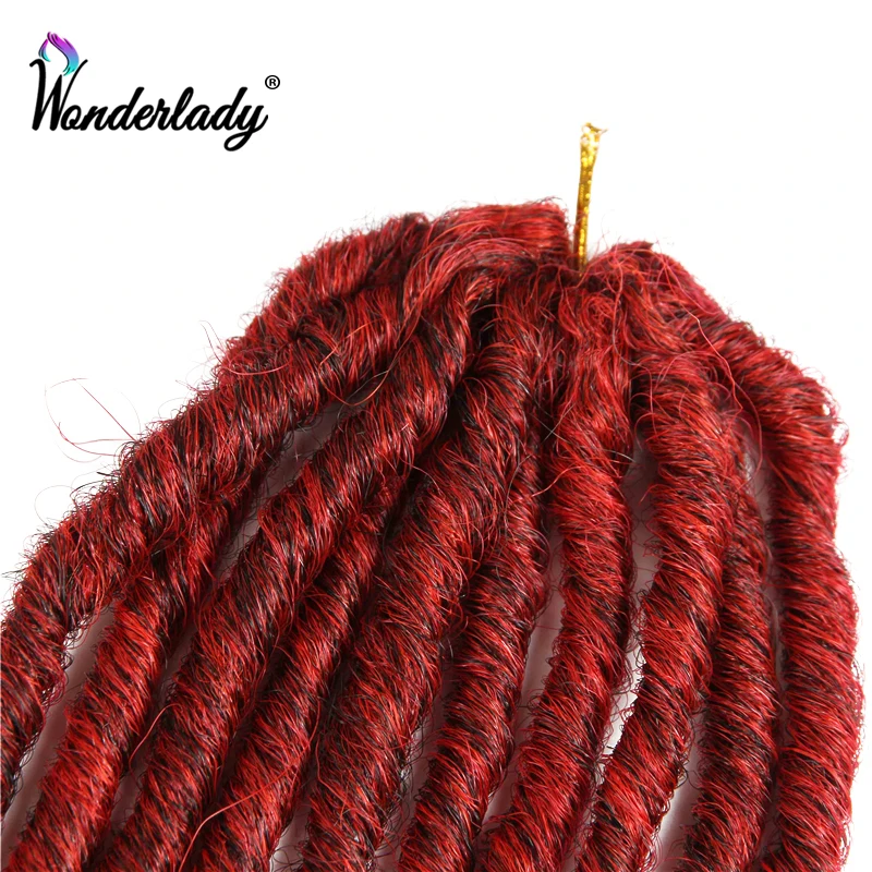 WonderLady дреды вязаные крючком косы длинные Омбре канекалон плетеные волосы для