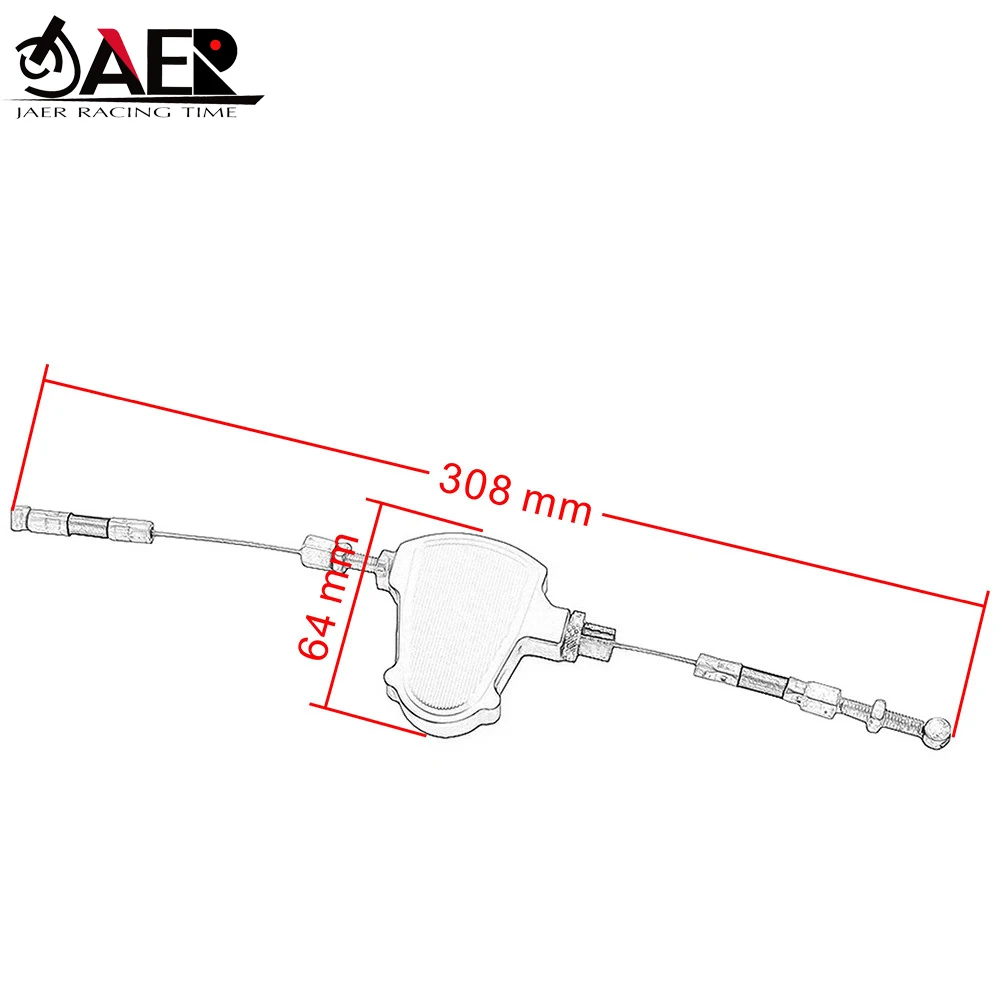 JAER CNC Stunt Clutch Lever Pull Cable System for Yamaha MT-09 MT09 YZ85 YZ125 YZ250 YZ250F YZ450F WR250F WR450F YZ125X YZ250X | Автомобили