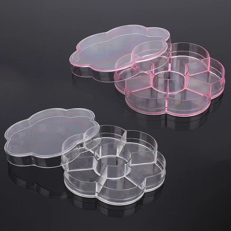 

Plastic Storage Box Case Nail Art Empty Storage Box Case Container Compartment
