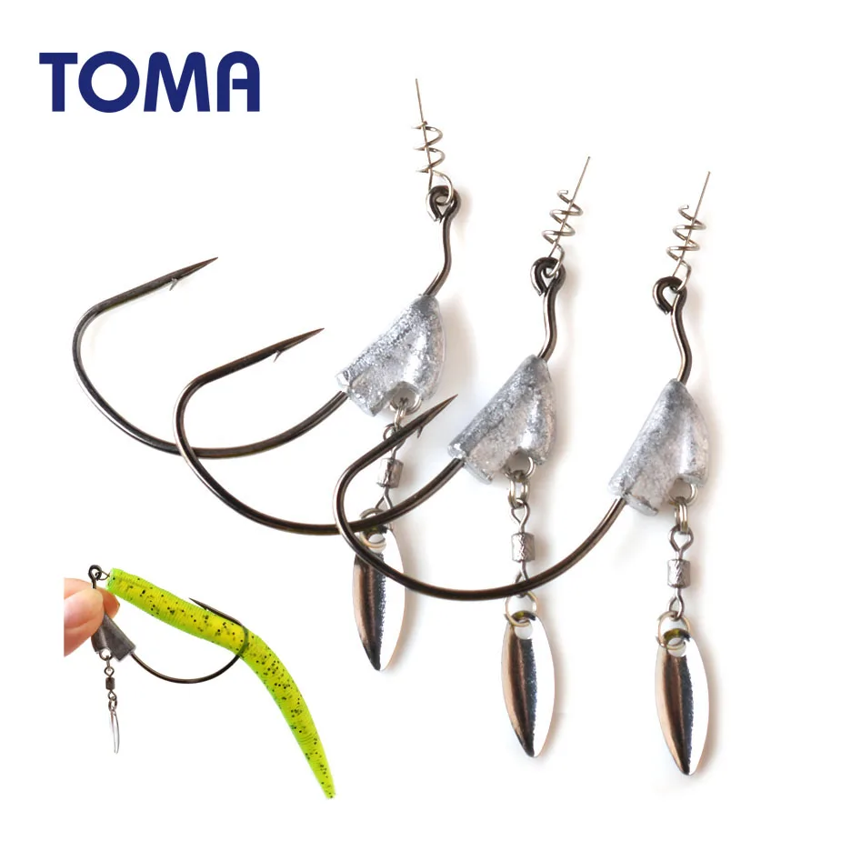 3 шт. рыболовные крючки с ложкой|Наживки для рыбной ловли| |