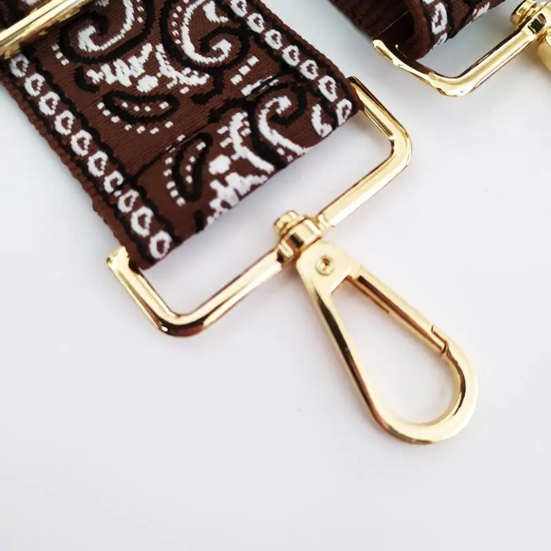 Ethnic Style Embroidery Shoulder Bag Adjustable Strap Replaceable Long Shoulder Strap Belt Accessories For Handbags Bag Handles