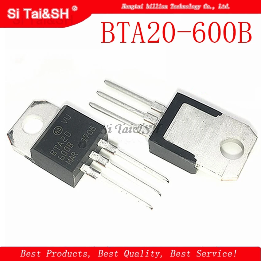 10 шт./лот BTA20 600B 600 Triac 600V 20A|Интегральные схемы| |